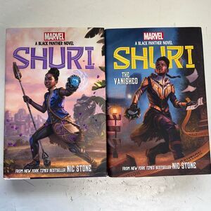Shuri : A Black Panther Novel & The Vanished Hardcover Lot Of 2 Nic Stone